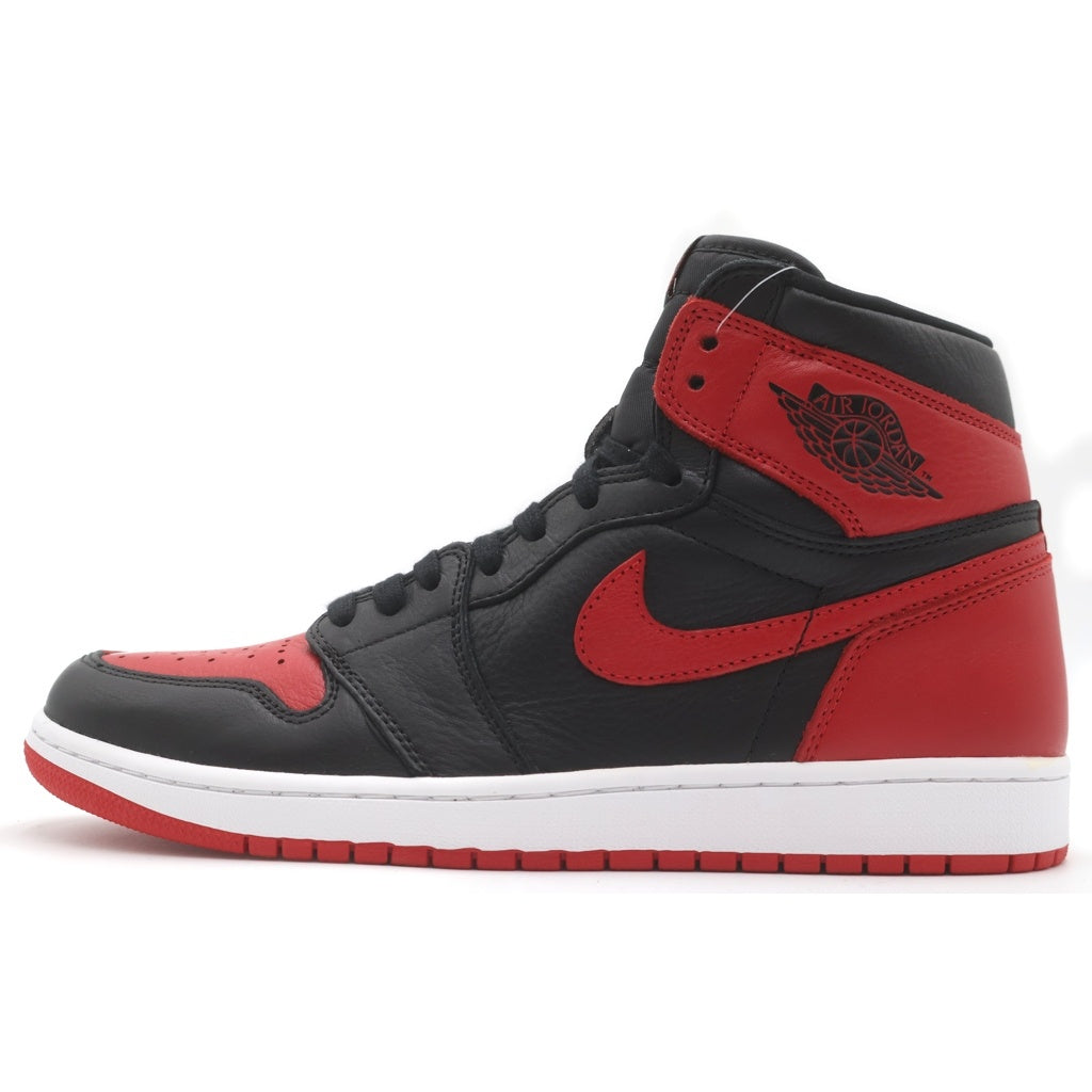 NIKE(ナイキ) AIR JORDAN 1 RETRO HIGH OG NRG HOMAGE TO HOME 861428-061 エアジョーダン1 オマージュトゥホーム ハイカットスニーカー ブラック/レッド US10.5/28.5cm