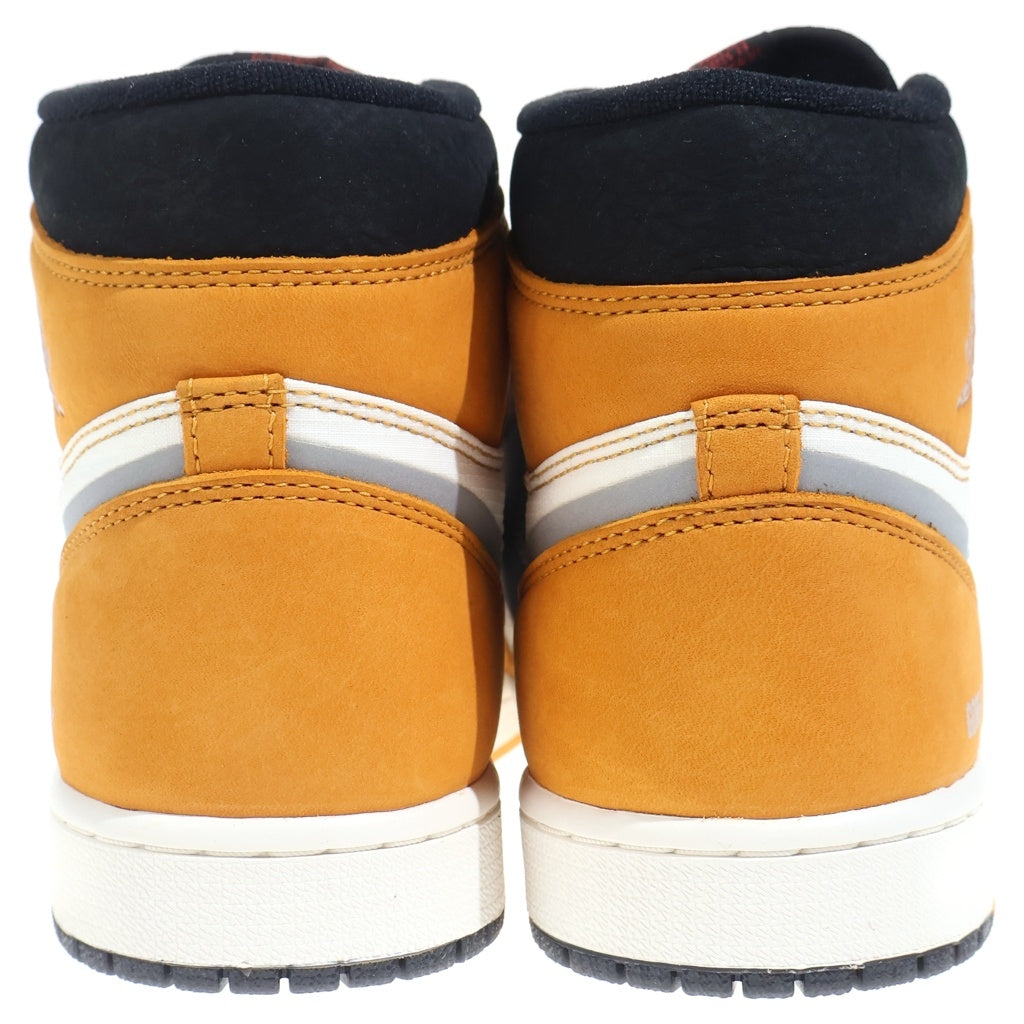 NIKE(ナイキ) AIR JORDAN 1 ELEMENT GORE-TEX LIGHT CURRY DB2889-700 エアジョーダン1エレメント ゴアテックス ライトカレー ハイカットスニーカー イエロー US9/27cm