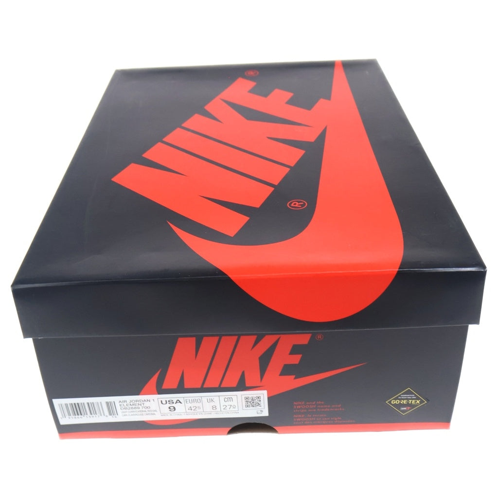 NIKE(ナイキ) AIR JORDAN 1 ELEMENT GORE-TEX LIGHT CURRY DB2889-700 エアジョーダン1エレメント ゴアテックス ライトカレー ハイカットスニーカー イエロー US9/27cm