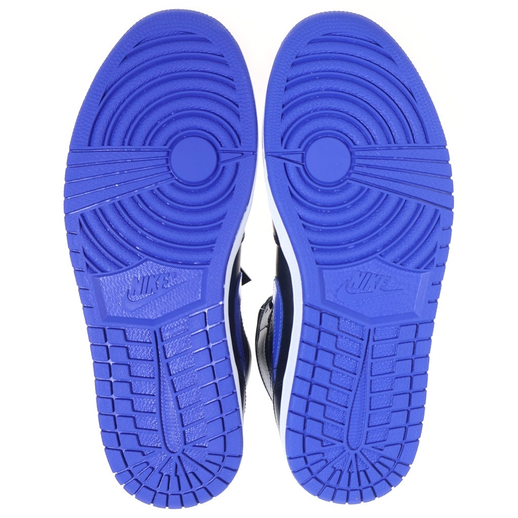 NIKE(ナイキ) AIR JORDAN 1 MID HYPER ROYAL 554724-068 エアジョーダン1 ハイパーロイヤル ミッドカットスニーカー ブラック/ブルー US9/27cm
