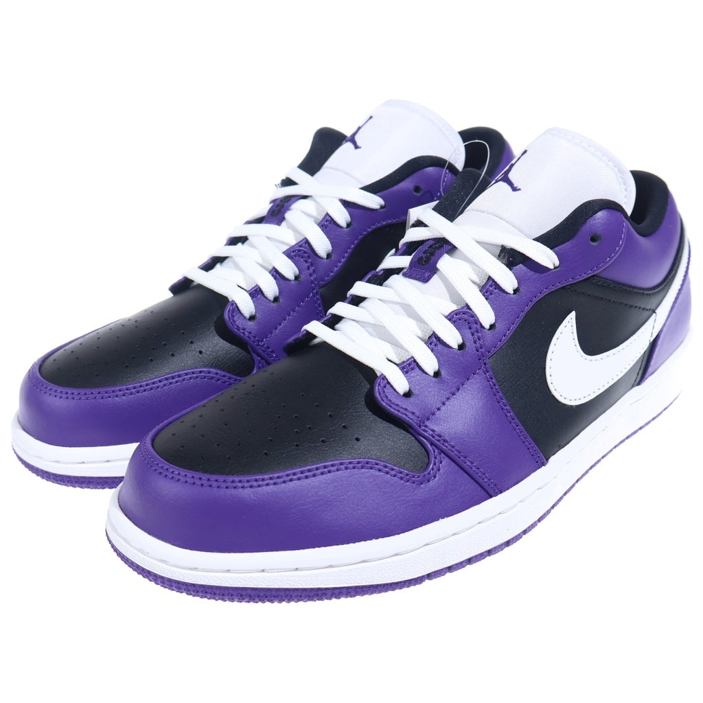 NIKE(ナイキ) AIR JORDAN 1 LOW Court Purple 553558-501 エアジョーダン1 ロー コートパープル ローカットスニーカー パープル US9/27cm