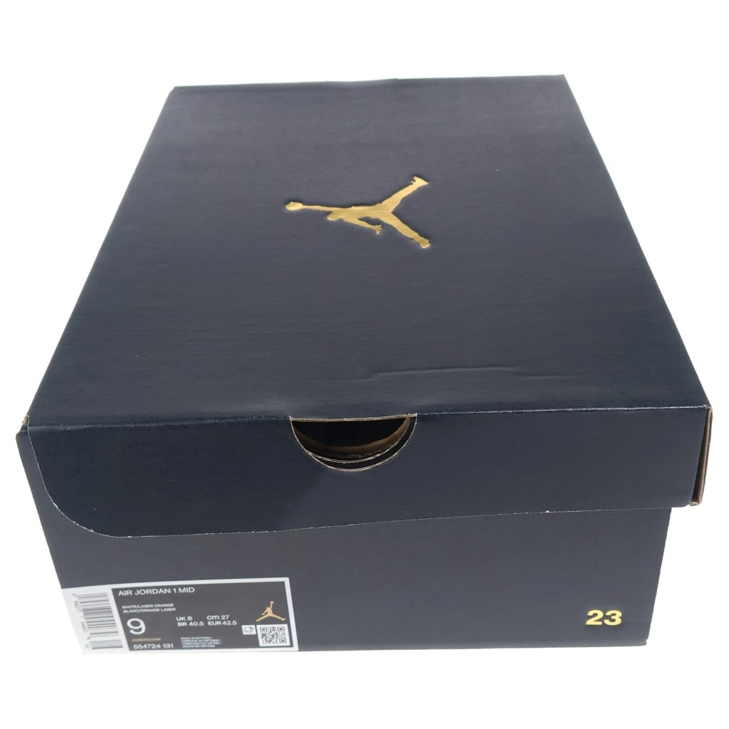 NIKE(ナイキ) AIR JORDAN 1 MID 554724-131 エアジョーダン1 ミッド ミドルカットスニーカー マルチ US9/27cm