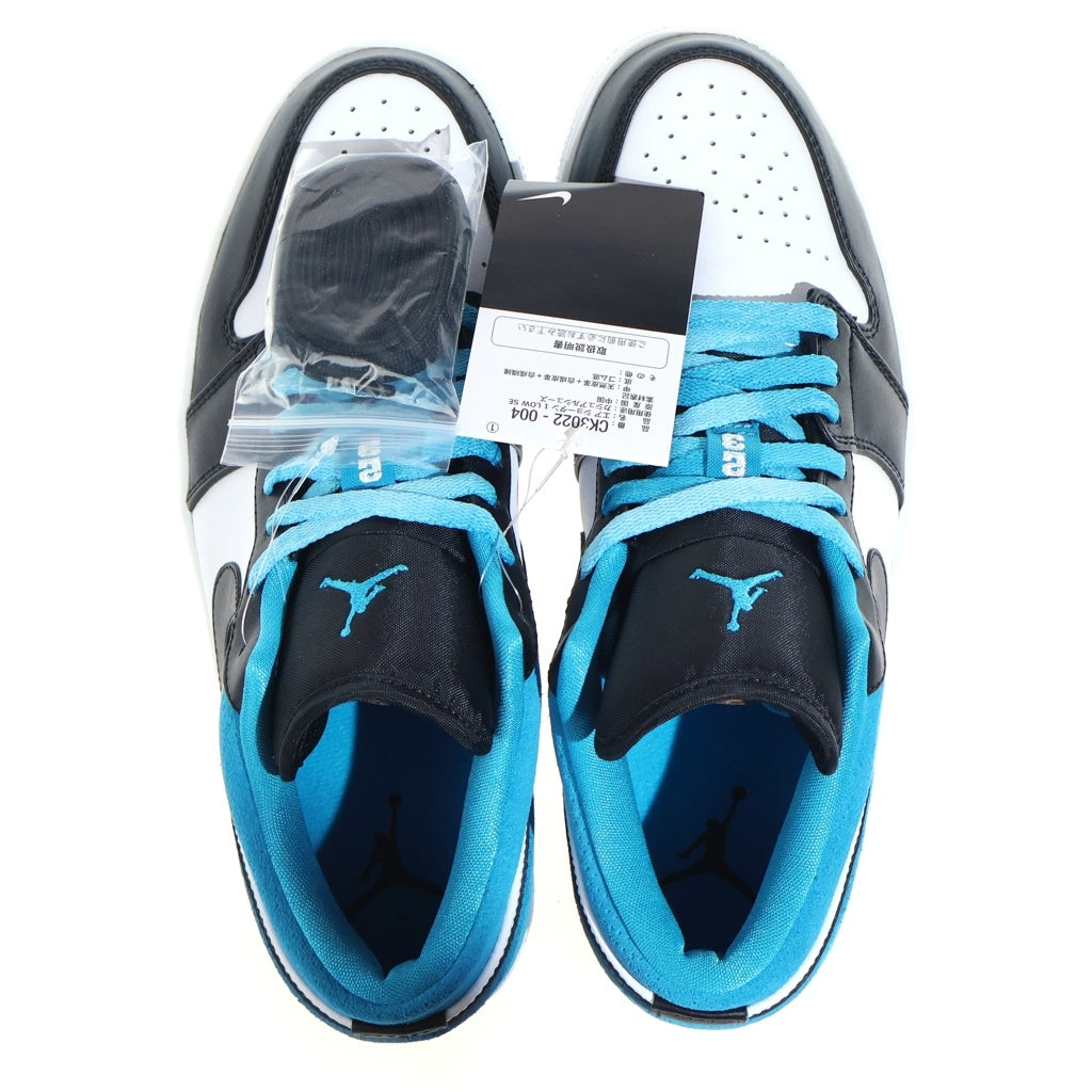 NIKE(ナイキ) AIR JORDAN 1 LOW SE CK3022-004 エアジョーダン1 ローカットスニーカー ブルー/ブラック/ホワイト US9/27cm