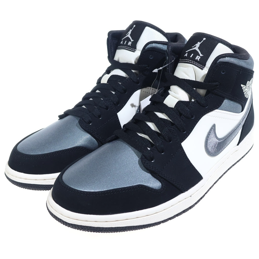 NIKE(ナイキ) AIR JORDAN 1 MID SE 852542-011 エアジョーダン1 ミッドカットスニーカー ホワイト/ブラック US9/27cm
