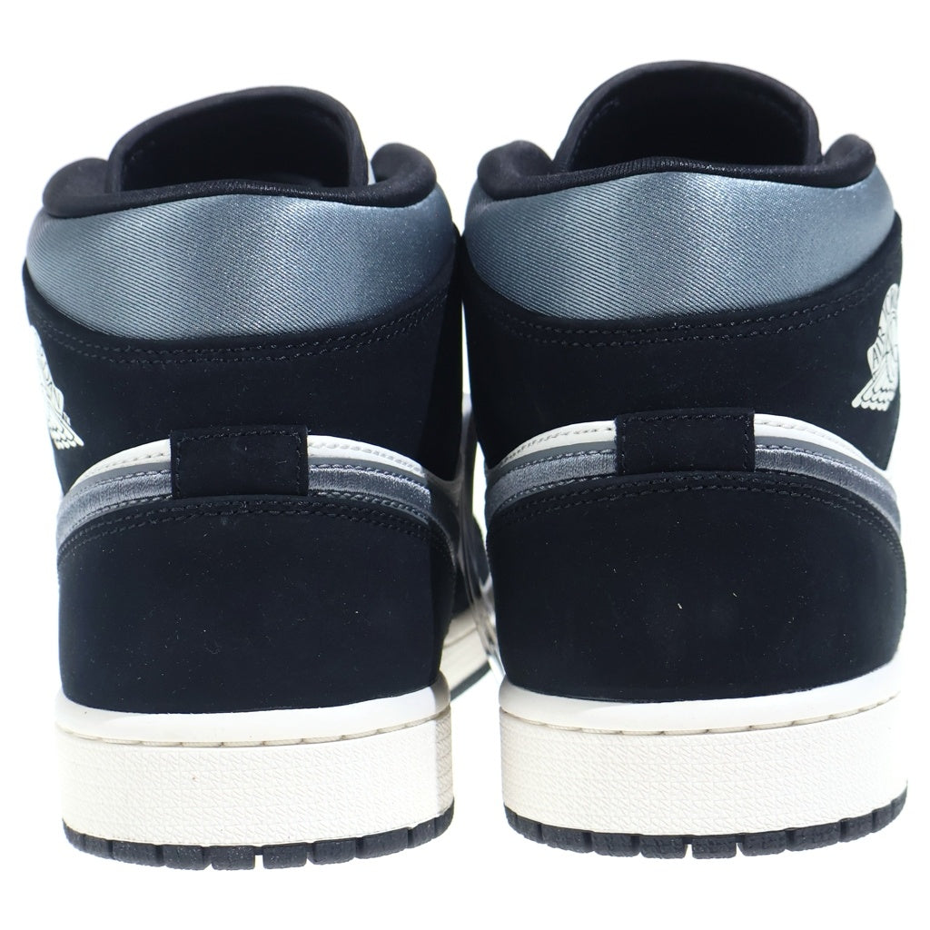 NIKE(ナイキ) AIR JORDAN 1 MID SE 852542-011 エアジョーダン1 ミッドカットスニーカー ホワイト/ブラック US9/27cm