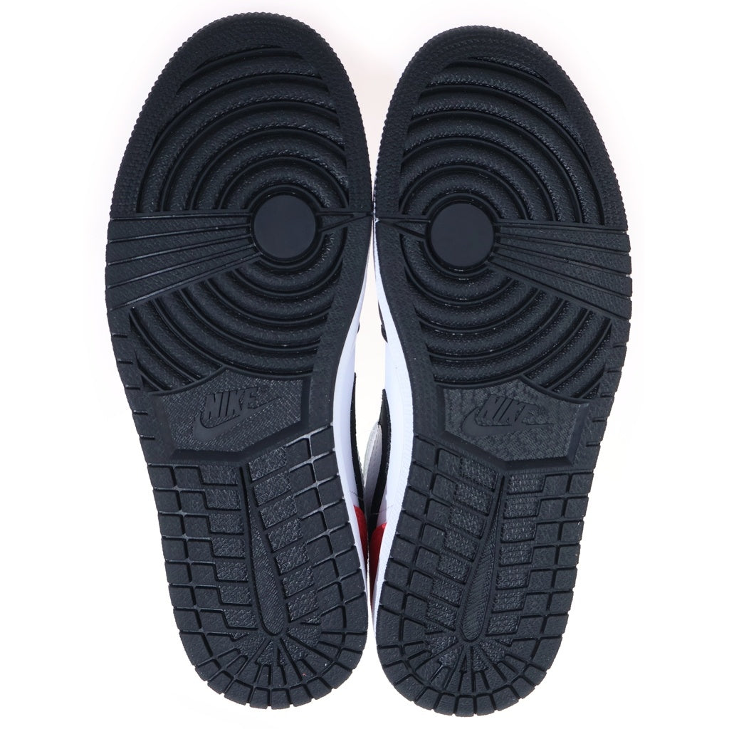 NIKE(ナイキ) AIR JORDAN 1 MID SE 852542-100 エアジョーダン1 ミッドカットスニーカー ホワイト/ブラック/レッド US9/27cm