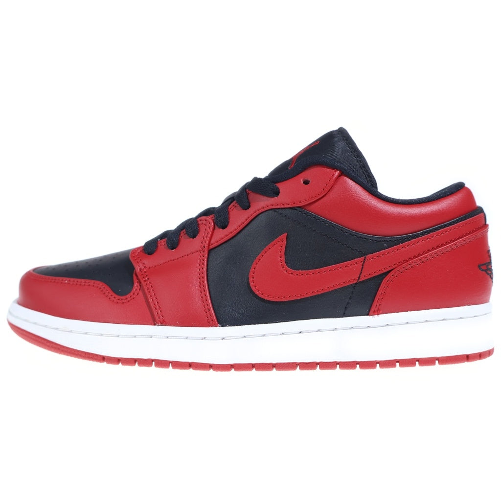 NIKE(ナイキ) AIR JORDAN 1 LOW Gym Red 553558-611 エアジョーダン1 ロー ジムレッド ローカットスニーカーシューズ レッド/ブラック US9/27cm