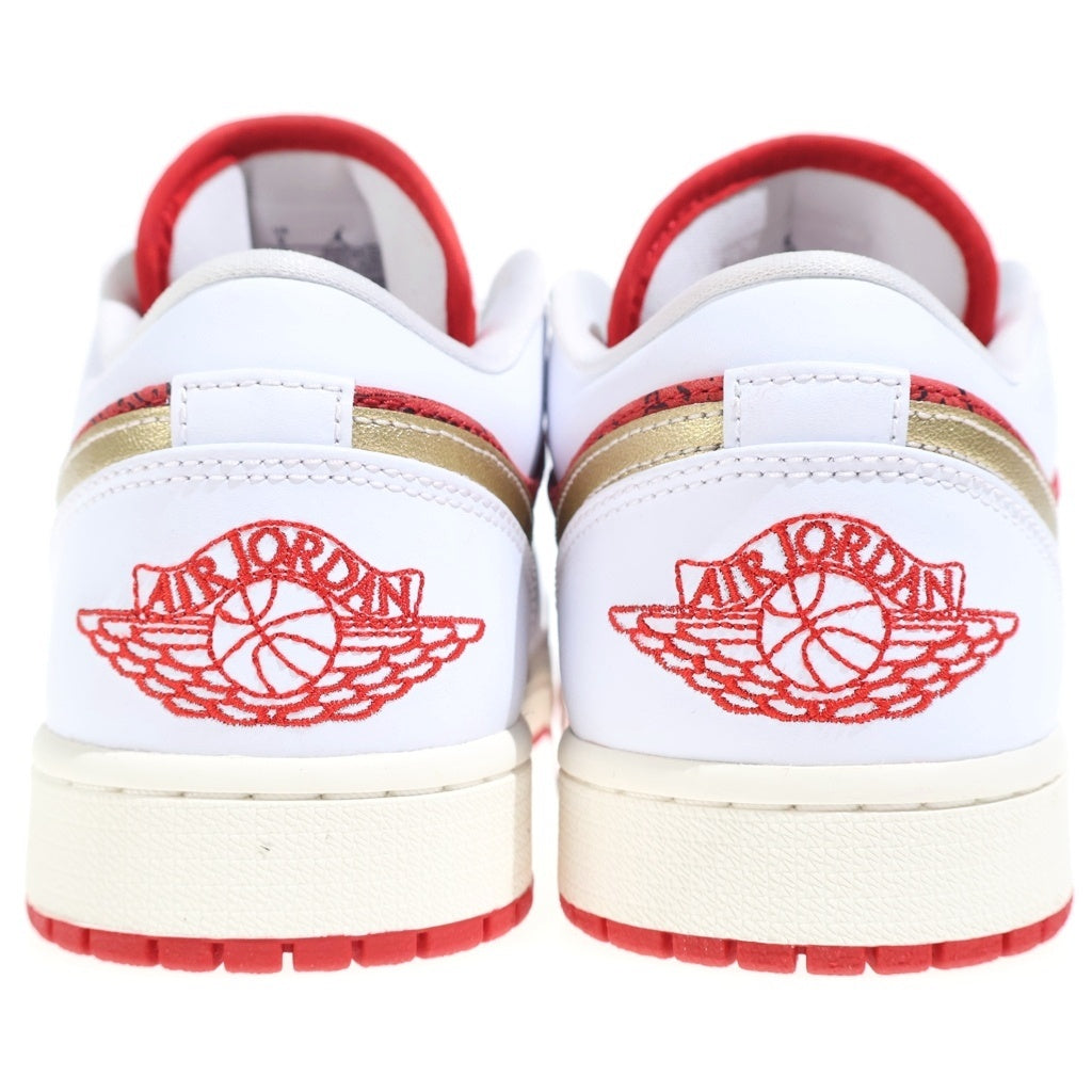 NIKE(ナイキ) AIR JORDAN 1 LOW SE SPADE 2021 DJ5185-100 エアジョーダン ロー スペード スニーカー シューズ ホワイト/レッド US9/27cm