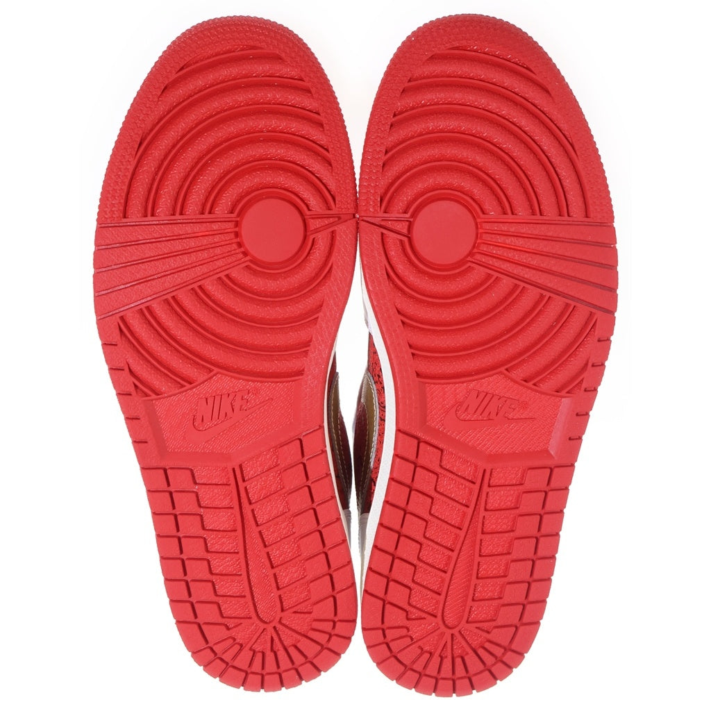 NIKE(ナイキ) AIR JORDAN 1 LOW SE SPADE 2021 DJ5185-100 エアジョーダン ロー スペード スニーカー シューズ ホワイト/レッド US9/27cm