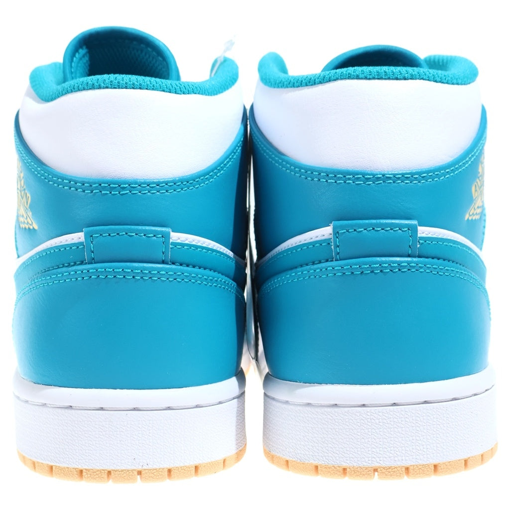 NIKE(ナイキ) AIR JORDAN 1 MID AQUATONE DQ8426-400 エアジョーダン1 ミッド アクアトーン ホワイト/ブルー US9/27cm