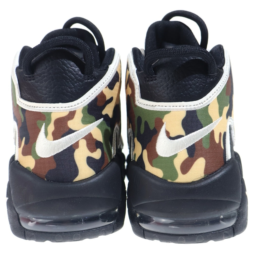 NIKE(ナイキ) AIR MORE UPTEMPO BLACK CAMO CJ6122-001 エアモアアップテンポ ブラックカモ ハイカットスニーカー ブラック US9/27cm