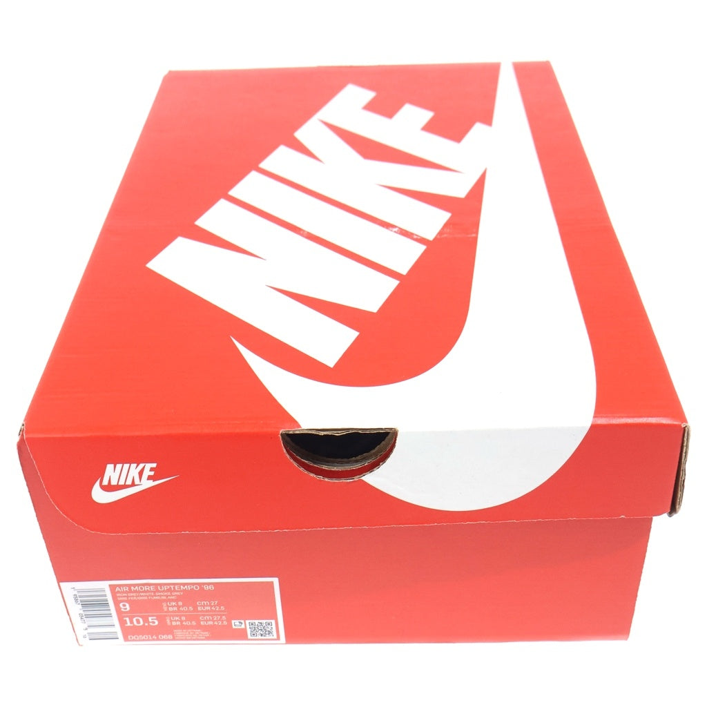 NIKE(ナイキ) AIR MORE UPTEMPO 96 COPY PASTE DQ5014-068 エアモアアップテンポ コピー ペースト ハイカットスニーカー グレー US9/27cm