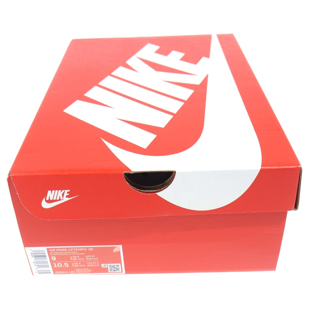 NIKE(ナイキ) AIR MORE UPTEMPO 96 COPY PASTE DQ5014-100 エアモアアップテンポ コピー ペースト ハイカットスニーカー ホワイト US9/27cm