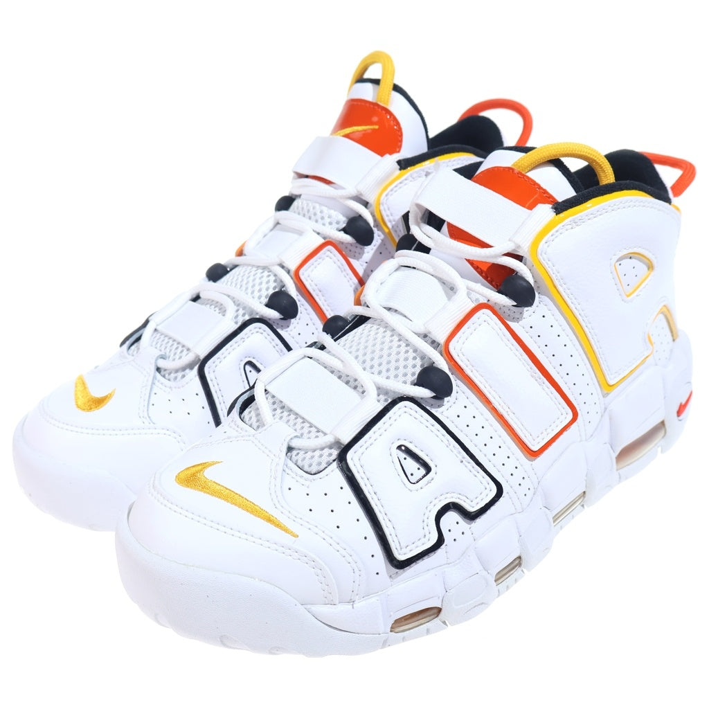 NIKE(ナイキ) AIR MORE UPTEMPO RAYGUNS DD9223-100 エアモアアップテンポ レイガンス ハイカットスニーカー ホワイト US9/27cm