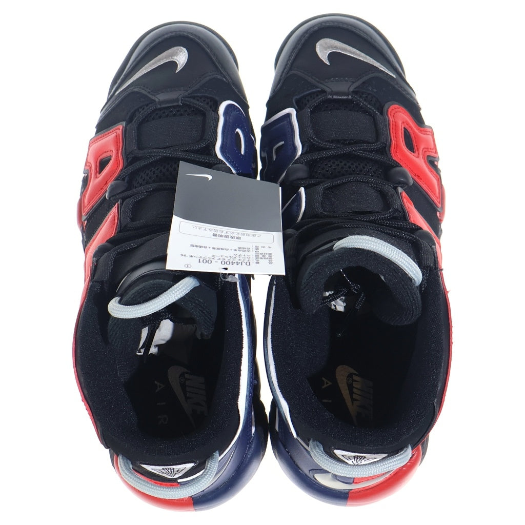 NIKE(ナイキ) AIR MORE UPTEMPO 96 DJ4400-001 エアモアアップテンポ ブラック/レッド US9/27cm