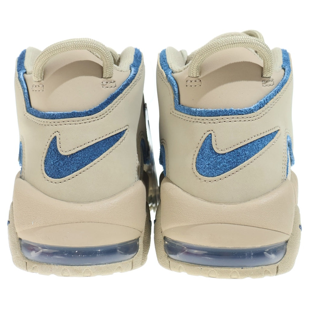 NIKE(ナイキ) AIR MORE UPTEMPO 96 LIMESTONE AND VALERIAN BLUE DV6993-200 エアモアアップテンポ ハイカットスニーカー ベージュ US9/27cm