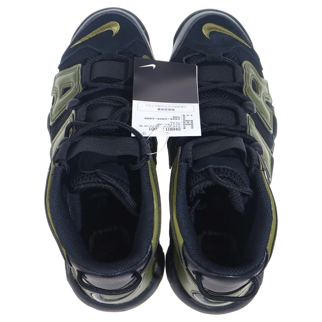 NIKE(ナイキ) AIR MORE UPTEMPO 96 ROUGH GREEN DH8011-001 エアモアアップテンポ ラフグリーン ハイカットスニーカーシューズ カーキ/ブラック US9/27cm