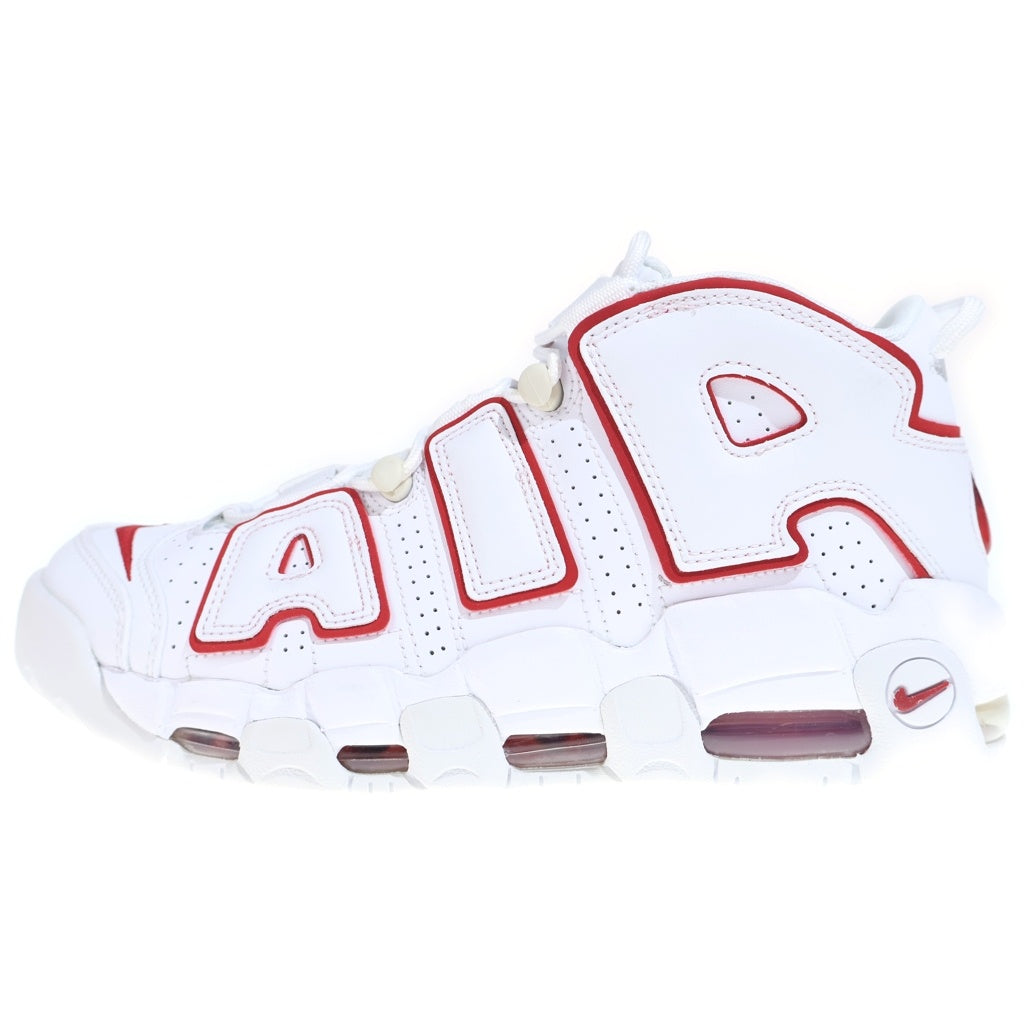 NIKE(ナイキ) AIR MORE UPTEMPO 96 WHITE VARSITY RED 921948-102 エアモアアップテンポ ハイカットスニーカー ホワイト US9/27cm