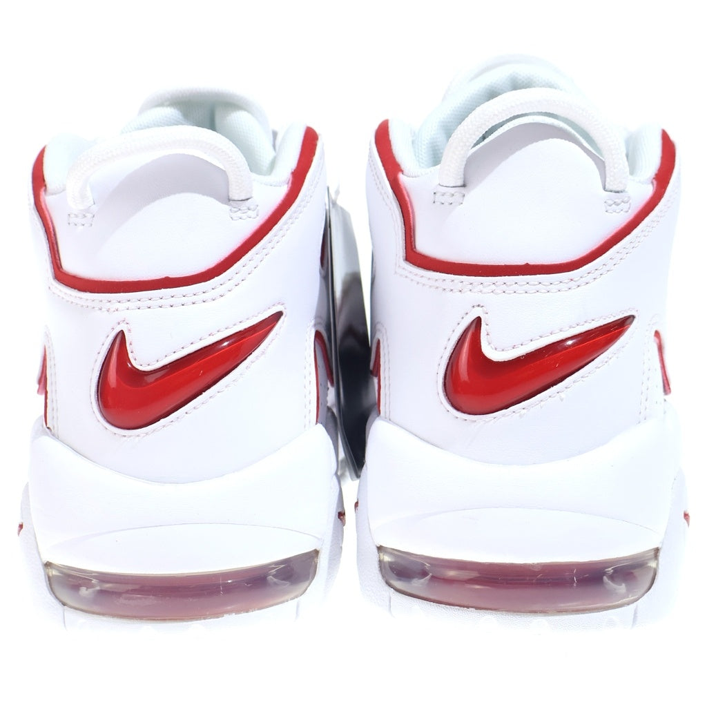 NIKE(ナイキ) AIR MORE UPTEMPO 96 WHITE VARSITY RED 921948-102 エアモアアップテンポ ハイカットスニーカー ホワイト US9/27cm