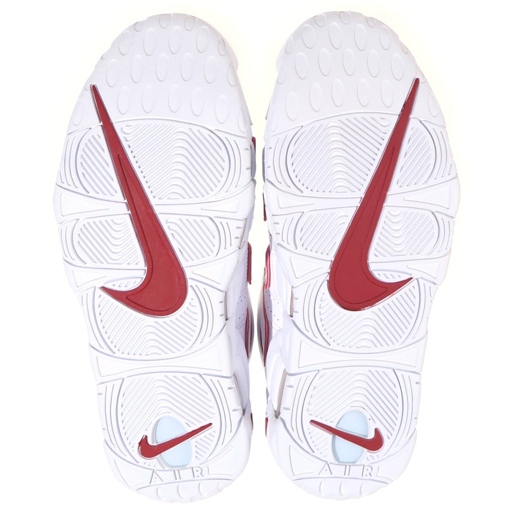 NIKE(ナイキ) AIR MORE UPTEMPO 96 WHITE VARSITY RED 921948-102 エアモアアップテンポ ハイカットスニーカー ホワイト US9/27cm