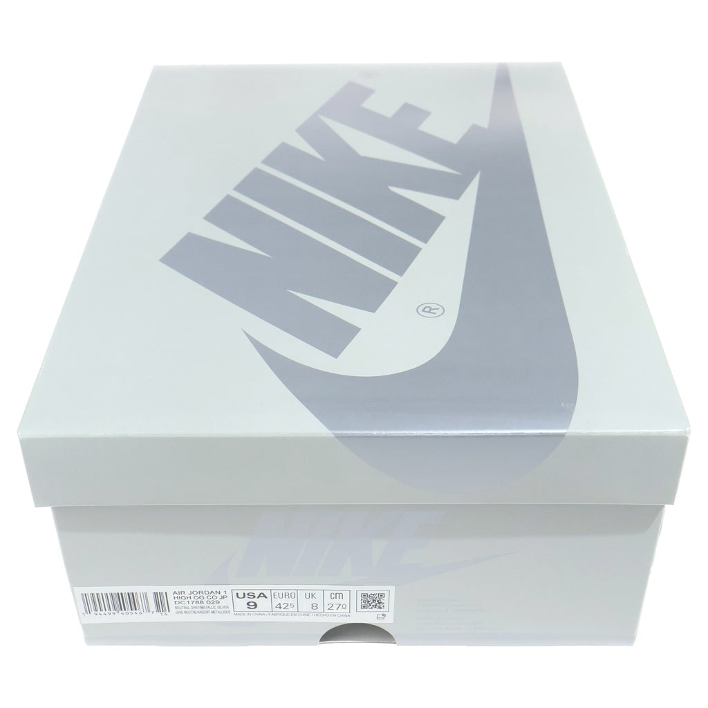 NIKE(ナイキ) AIR JORDAN 1 RETRO HIGH OG CO.JP TOKYO DC1788-029 エアジョーダン1 東京 ハイカットスニーカーグレー US9/27cm
