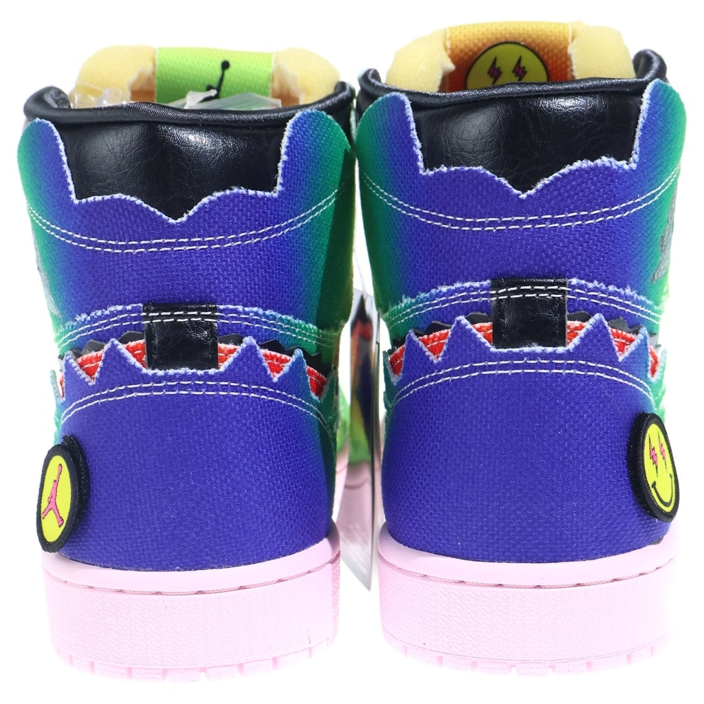 NIKE(ナイキ) ×J BALVIN NIKE AIR JORDAN 1 HIGH OG RAINBOW DC3481-900 Jバルビン エアジョーダン1 OG レインボー ハイカットスニーカー マルチ US9/27cm