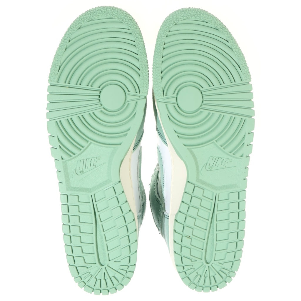 NIKE(ナイキ) WMNS DUNK HIGH 1985 ENAMEL GREEN DV1143-300 ウィメンズ ダンク ハイカットスニーカー グリーン/ホワイト US10.5/27.5cm