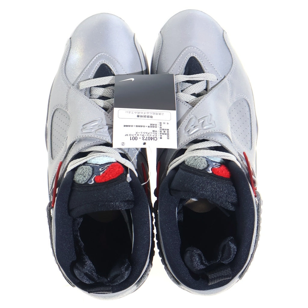 NIKE(ナイキ) AIR JORDAN 8 RETRO REFLECT SILVER CI4073-001 エアジョーダン8 リフレクトシルバー ハイカットスニーカー シルバー US8.5/26.5cm