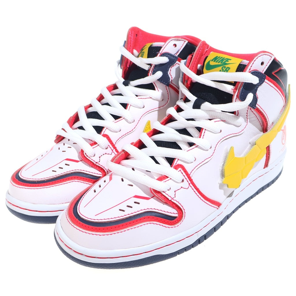 NIKE SB(ナイキエスビー) ×GUNDAM UNICORN DUNK HIGH PRO QS SB DH7717-100 ガンダムユニコーン ダンク ハイカットスニーカー マルチカラー US9/27cm