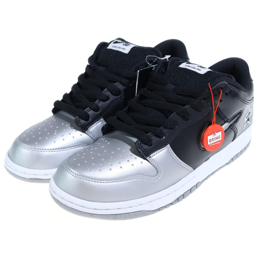 SUPREME(シュプリーム) 19AW ×NIKE SB DUNK LOW OG QS CK3480-001 ナイキエスビー ダンク ローカットスニーカー ブラック/シルバー US9.5/27.5cm
