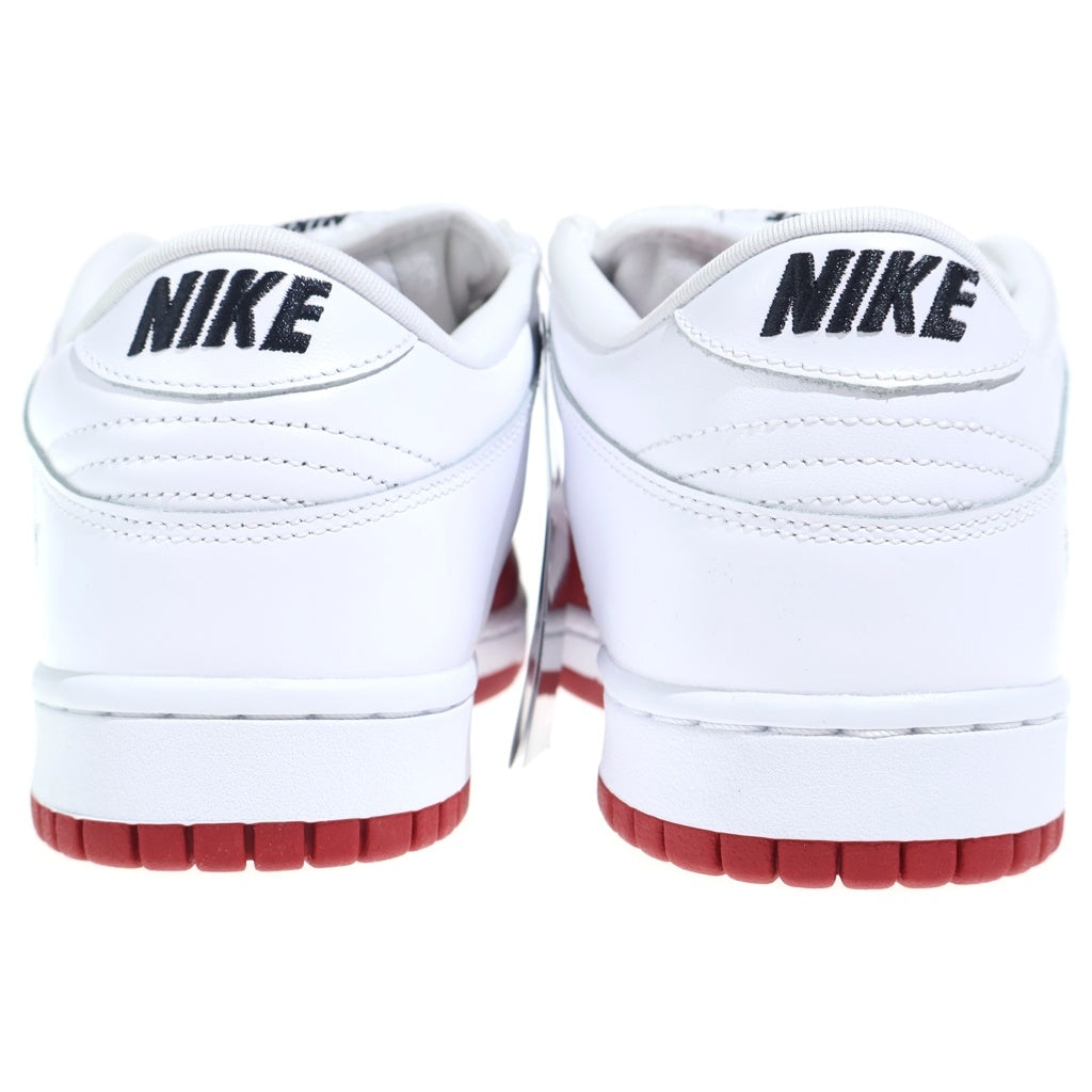 SUPREME(シュプリーム) 19AW ×NIKE SB DUNK LOW OG QS CK3480-600 ナイキエスビー ダンク ローカットスニーカー ホワイト/メタリックレッド US9/27cm