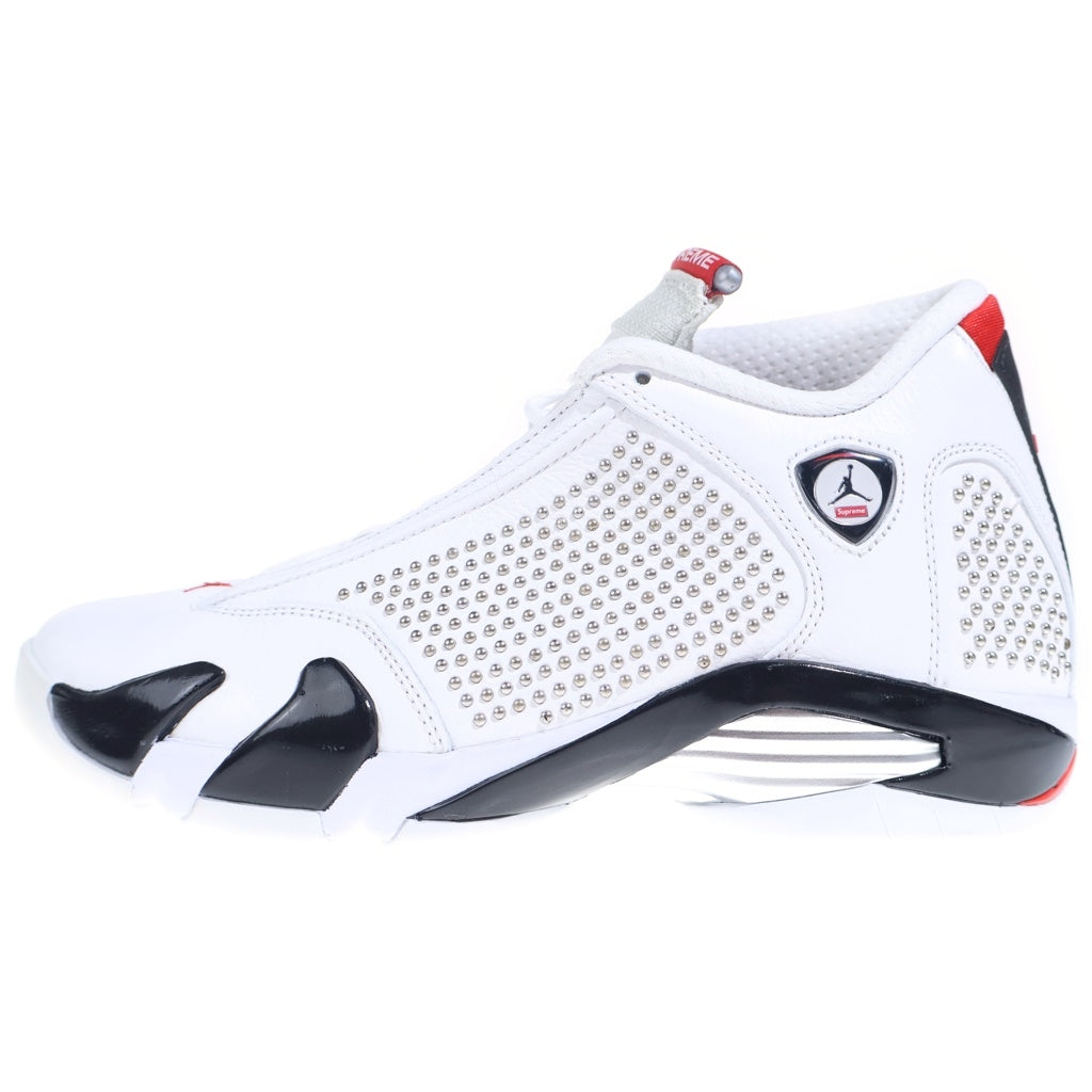 SUPREME(シュプリーム) 19SS ×NIKE AIR JORDAN 14 RETRO BV7630-106 シュプリーム エアジョーダン14 ハイカットスニーカー ホワイト US9/27.0cm