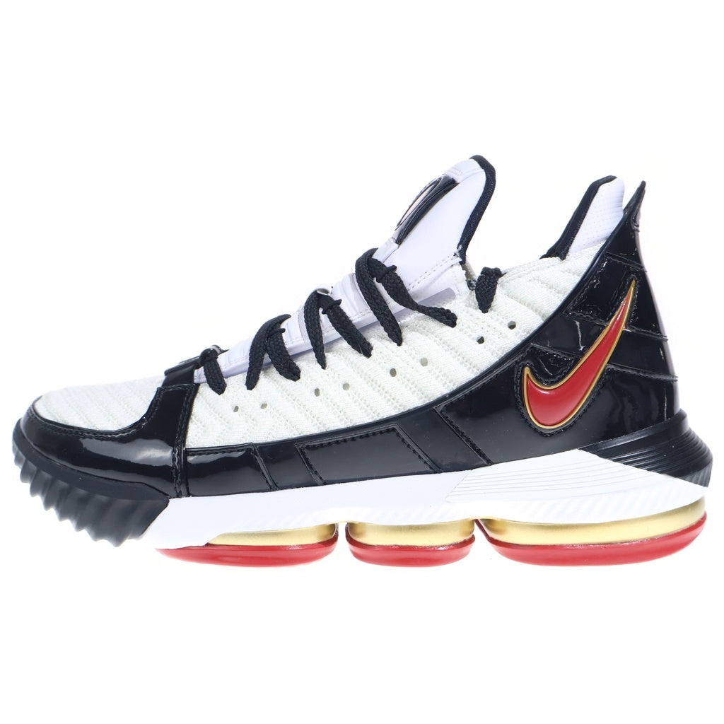 NIKE(ナイキ) EBRON 16 SB CD2451-101 レブロン16 ローカットスニーカー ホワイト/ブラック US9/27cm