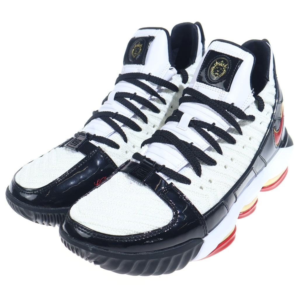 NIKE(ナイキ) EBRON 16 SB CD2451-101 レブロン16 ローカットスニーカー ホワイト/ブラック US9/27cm