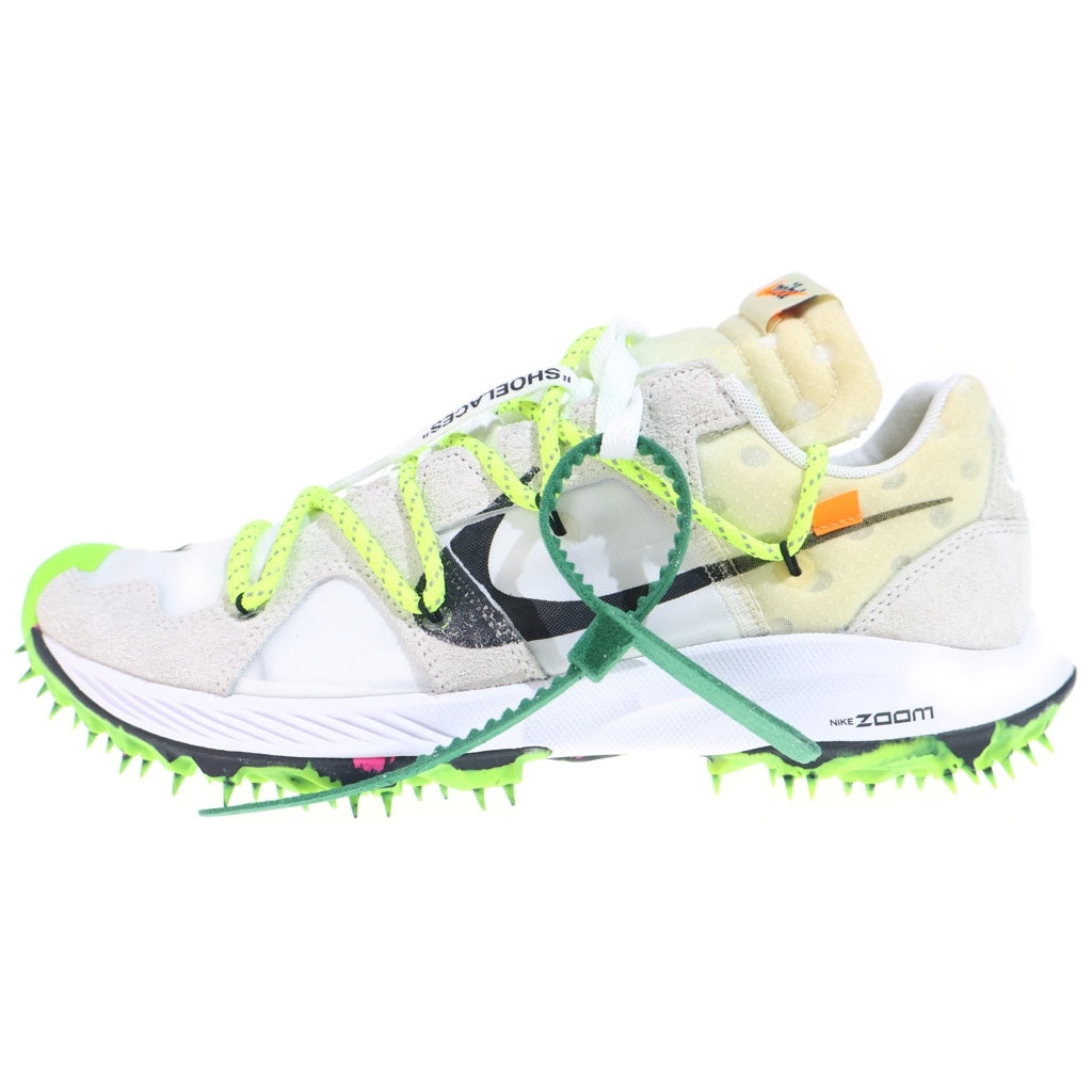 NIKE(ナイキ) ×OFF-WHITE WMNS ZOOM TERRA KIGER 5 CD8179-100 オフホワイト ウィメンズ ズーム テラカイガー ローカットスニーカー ホワイト US W11/28cm