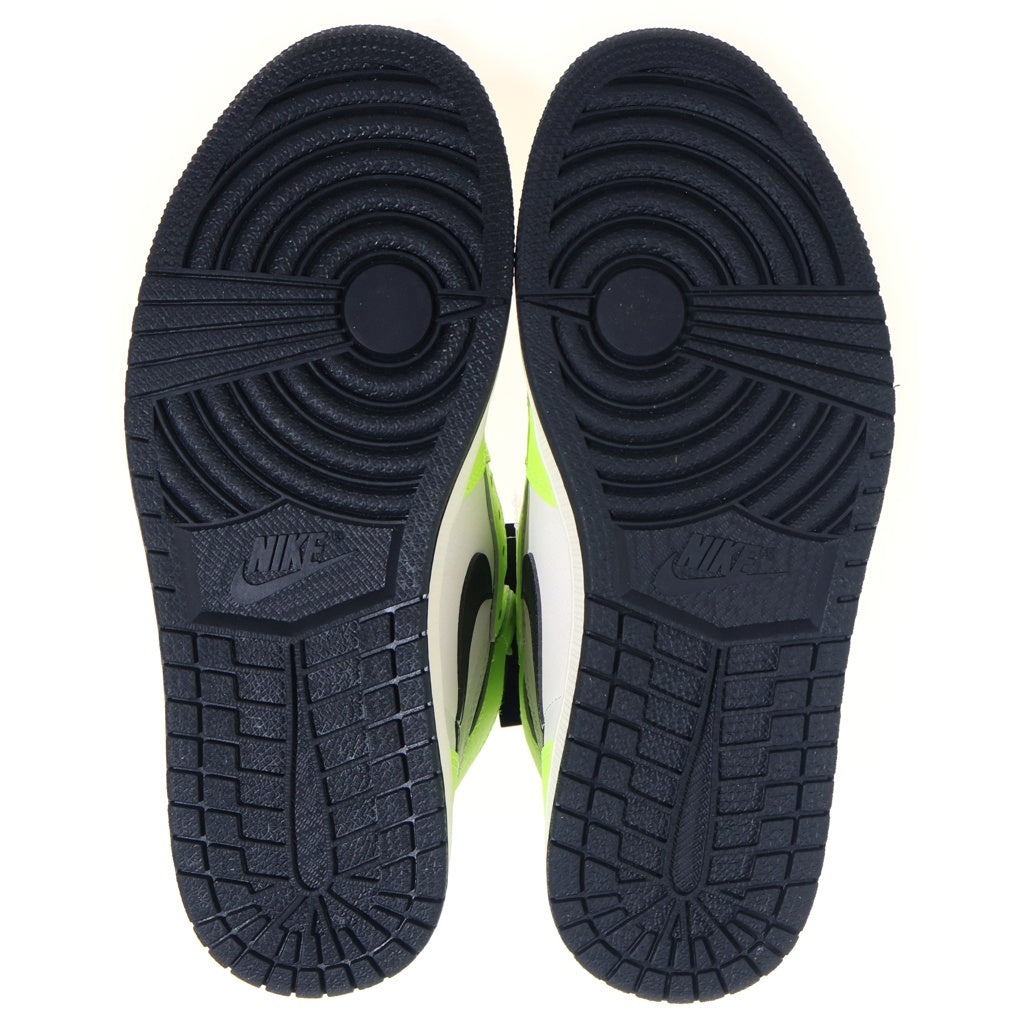 NIKE(ナイキ) AIR JORDAN 1 RETRO HIGH OG VOLT VISIONAIRE 555088-702 エアジョーダン1 レトロ ボルト ヴィジョネア ハイカットスニーカー イエロー/ホワイト US9/27cm