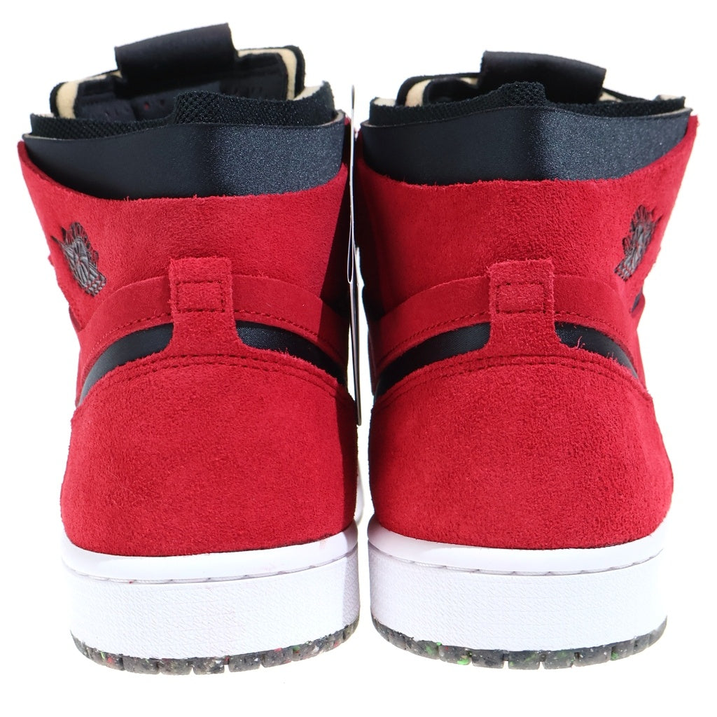 NIKE(ナイキ) AIR JORDAN 1 HIGH ZOOM RED SUEDE CT0978-600 エアジョーダン1 ズーム ハイカットスニーカー レッド/ブラック US9/27cm