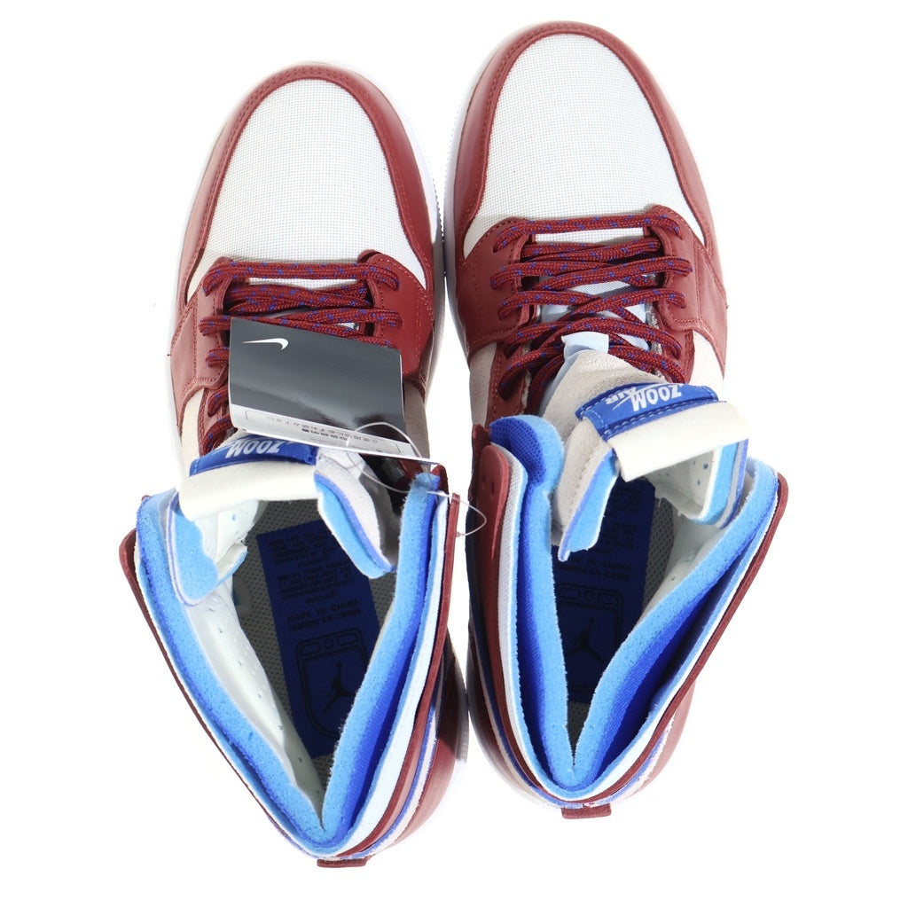 NIKE(ナイキ) WMNS AIR JORDAN 1 ZOOM AIR CRFT CT0979-104 ウィメンズ エアジョーダン1 ズームクラフト ハイカットスニーカー ホワイト/ブラウン US W10/27cm