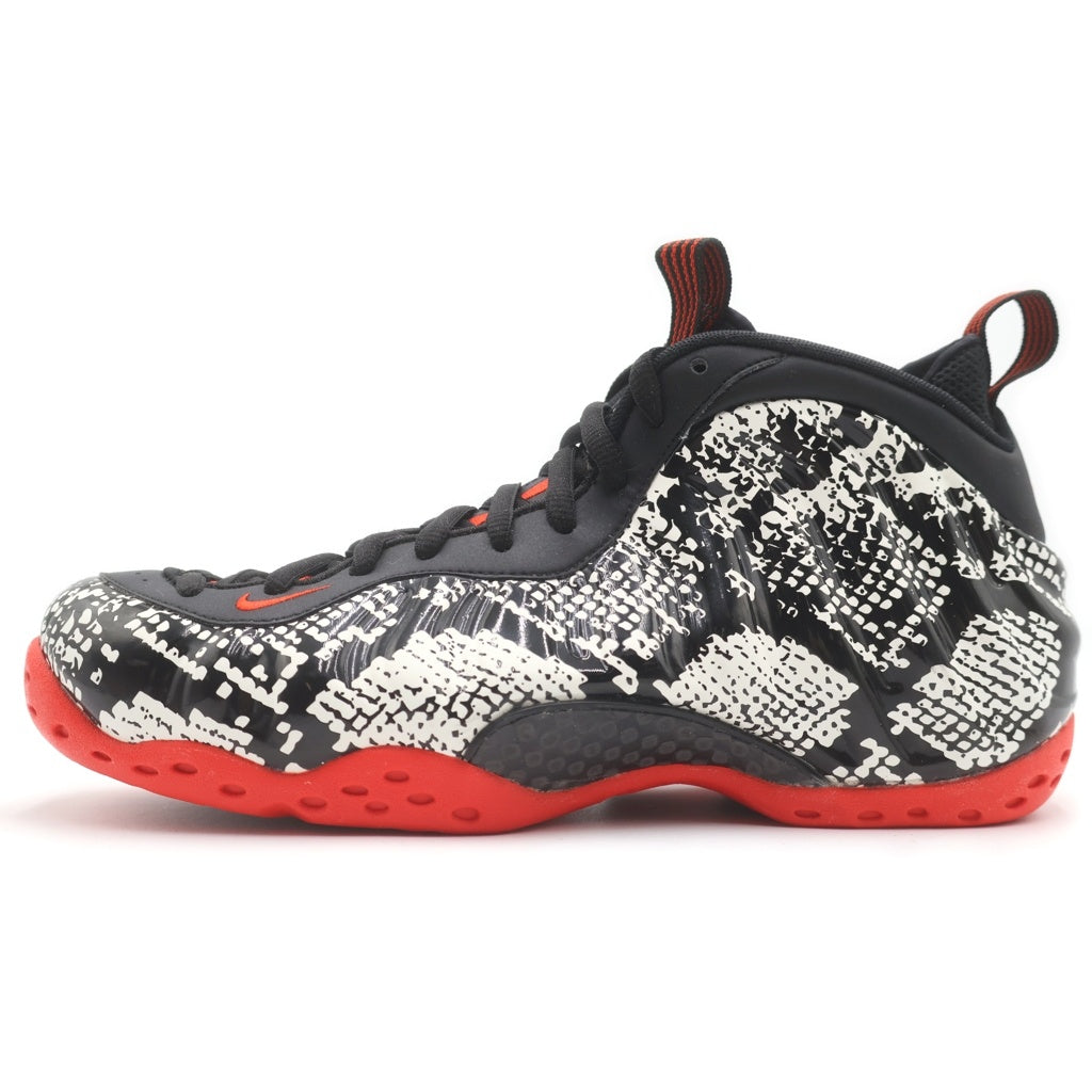 NIKE(ナイキ) AIR FOAMPOSITE ONE 314996-101 エアフォームポジットワン ミッドカットスニーカー ブラック/ホワイト/レッド US9/27cm