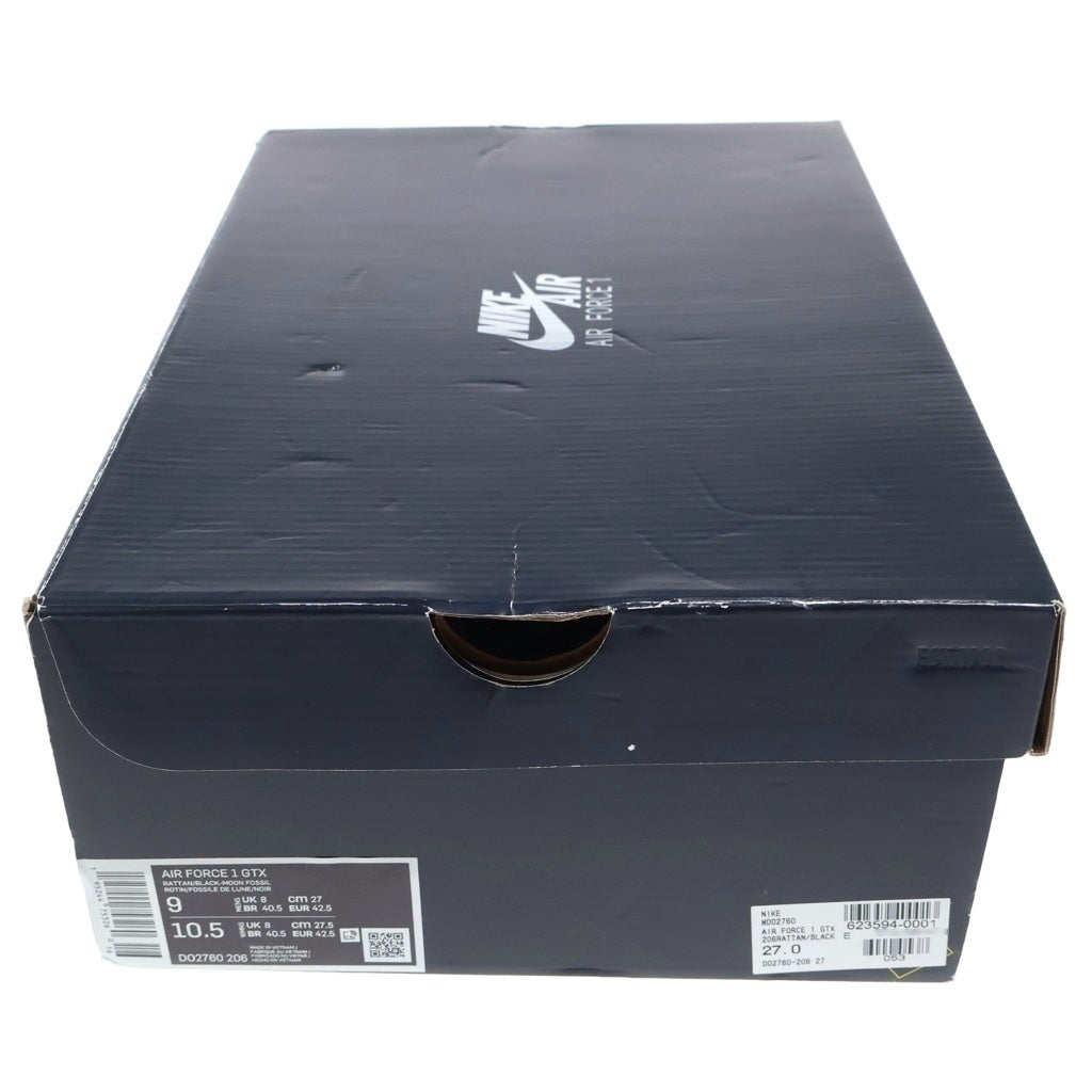 NIKE(ナイキ) AIR FORCE 1 LOW GORE-TEX MOON FOSSIL DO2760-206 エアフォース ゴアテックス ムーンフォッシル ローカットスニーカー ベージュ US9/27cm