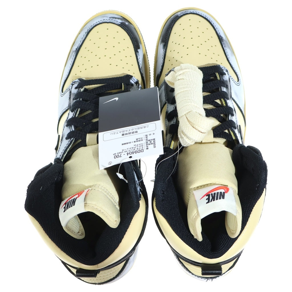 NIKE(ナイキ) DUNK HI 1985 SP BLACK ACID WASH DD9404-700 ダンク ブラックアシッドウォッシュ ハイカットスニーカー ブラック/クリーム US9/27cm