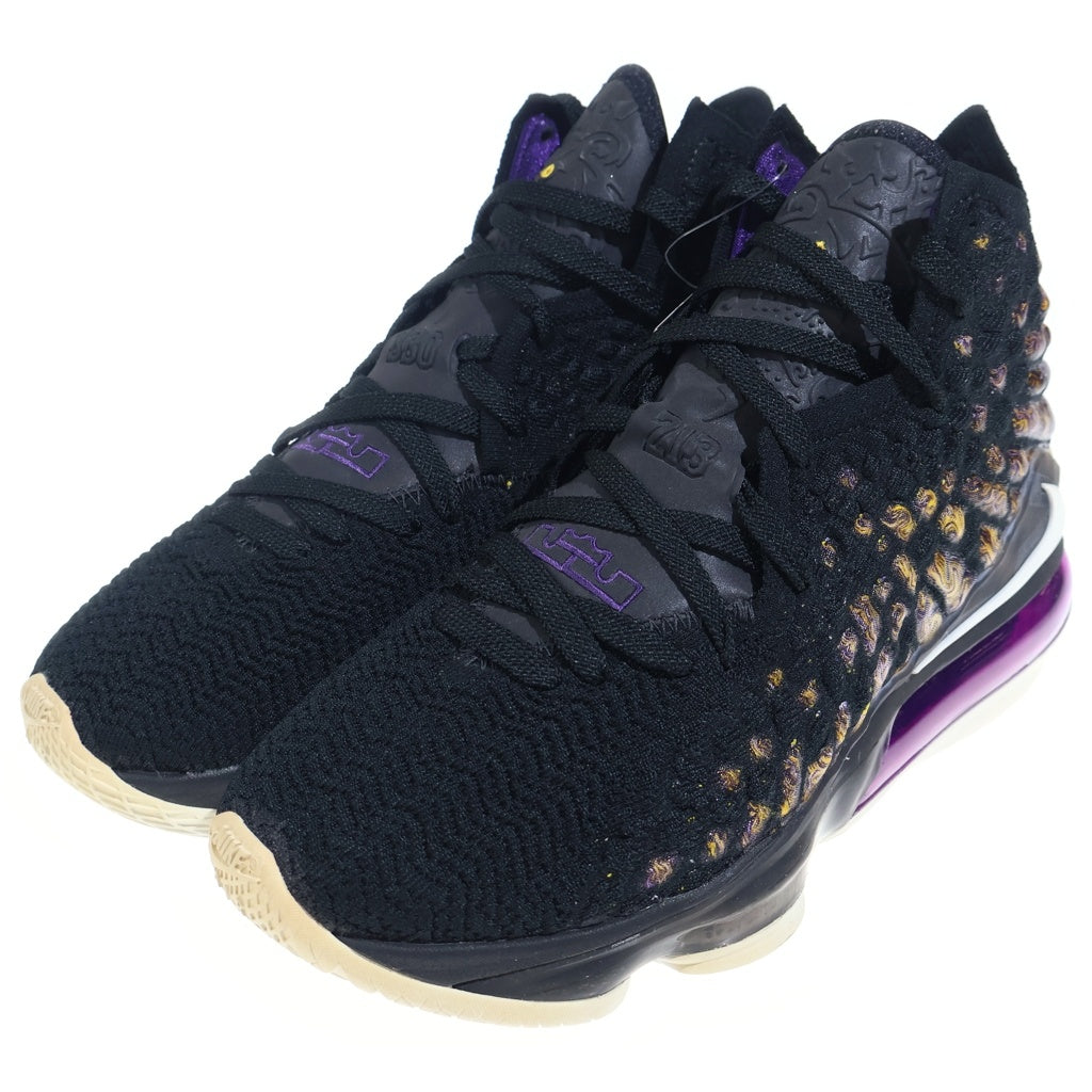 NIKE(ナイキ) LEBRON 17 BQ3177-004 レブロン17 ミッドカットスニーカー バスケットボール ブラック US9/27cm