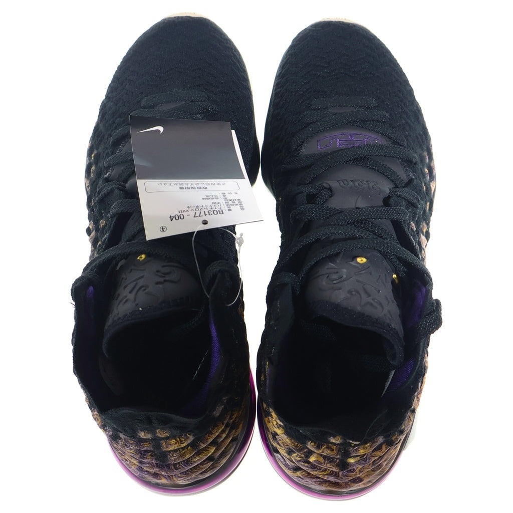 NIKE(ナイキ) LEBRON 17 BQ3177-004 レブロン17 ミッドカットスニーカー バスケットボール ブラック US9/27cm