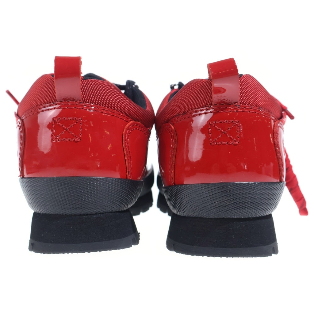 SUPREME(シュプリーム) 20SS ×Timberland Patent Leather Euro Hiker Low ティンバーランド パテントレザー ユーロハイカー ローカットスニーカーシューズ レッド US9/27cm