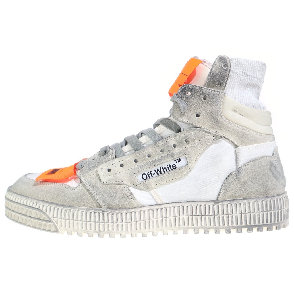 OFF-WHITE(オフホワイト) 3.0 OFF COURT HIGH TOP オフコート ハイトップ スニーカーシューズ ホワイト OMIA065E198000020200