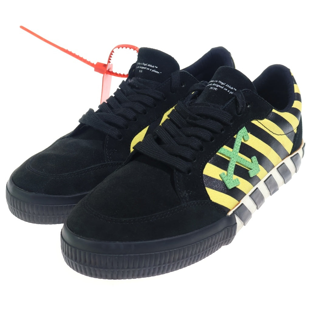 OFF-WHITE(オフホワイト) LOW TOP SNEAKER ロートップ スニーカー ブラック OMIA085E19C210476040