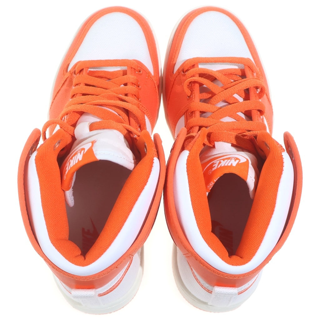 NIKE(ナイキ) AIR JORDAN1 KO RUSH ORANGE DO5047-801 エアジョーダン1 ノックアウト ハイカットスニーカーシューズ ホワイト/オレンジ US7.5/25cm