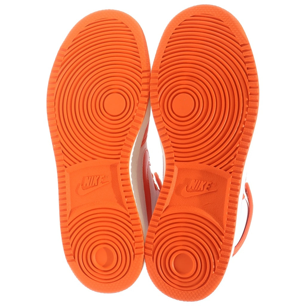 NIKE(ナイキ) AIR JORDAN1 KO RUSH ORANGE DO5047-801 エアジョーダン1 ノックアウト ハイカットスニーカーシューズ ホワイト/オレンジ US7.5/25cm