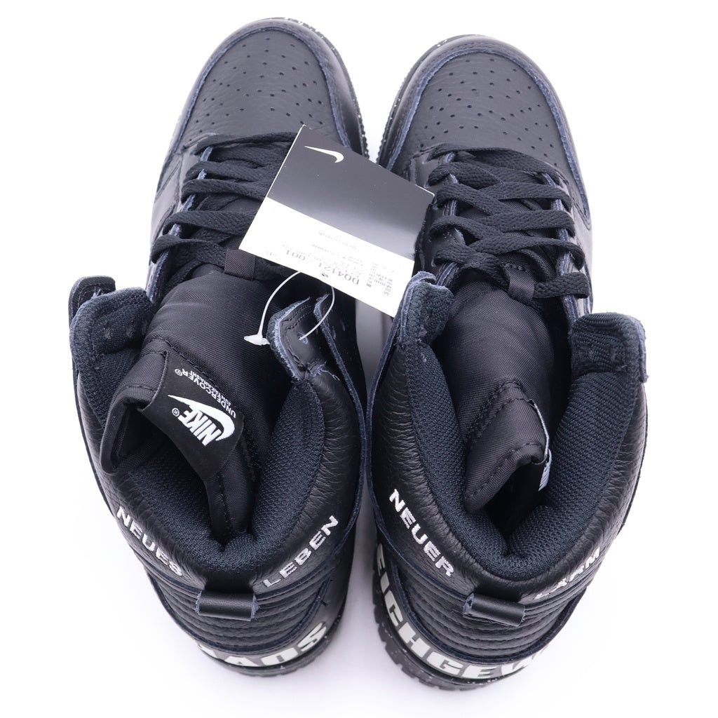 NIKE(ナイキ) ×UNDERCOVER DUNK HIGH CHAOS BLACK DQ4121-001 アンダーカバー ダンク カオス ハイカットスニーカー ブラック US8/26cm