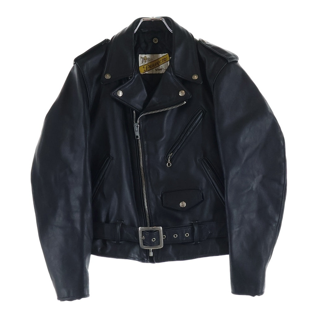 SCHOTT(ショット) PERFECTO ダブルライダース レザージャケット USA製 ブラック
